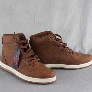 Levis Mens Stanton Waxed Hightop